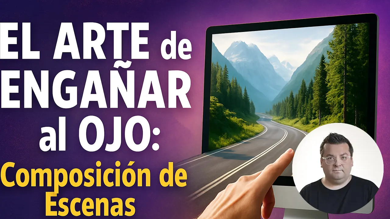 Composición de escena con Photoshop