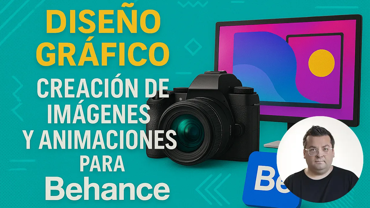 Creación de imágenes y animaciones para Behance
