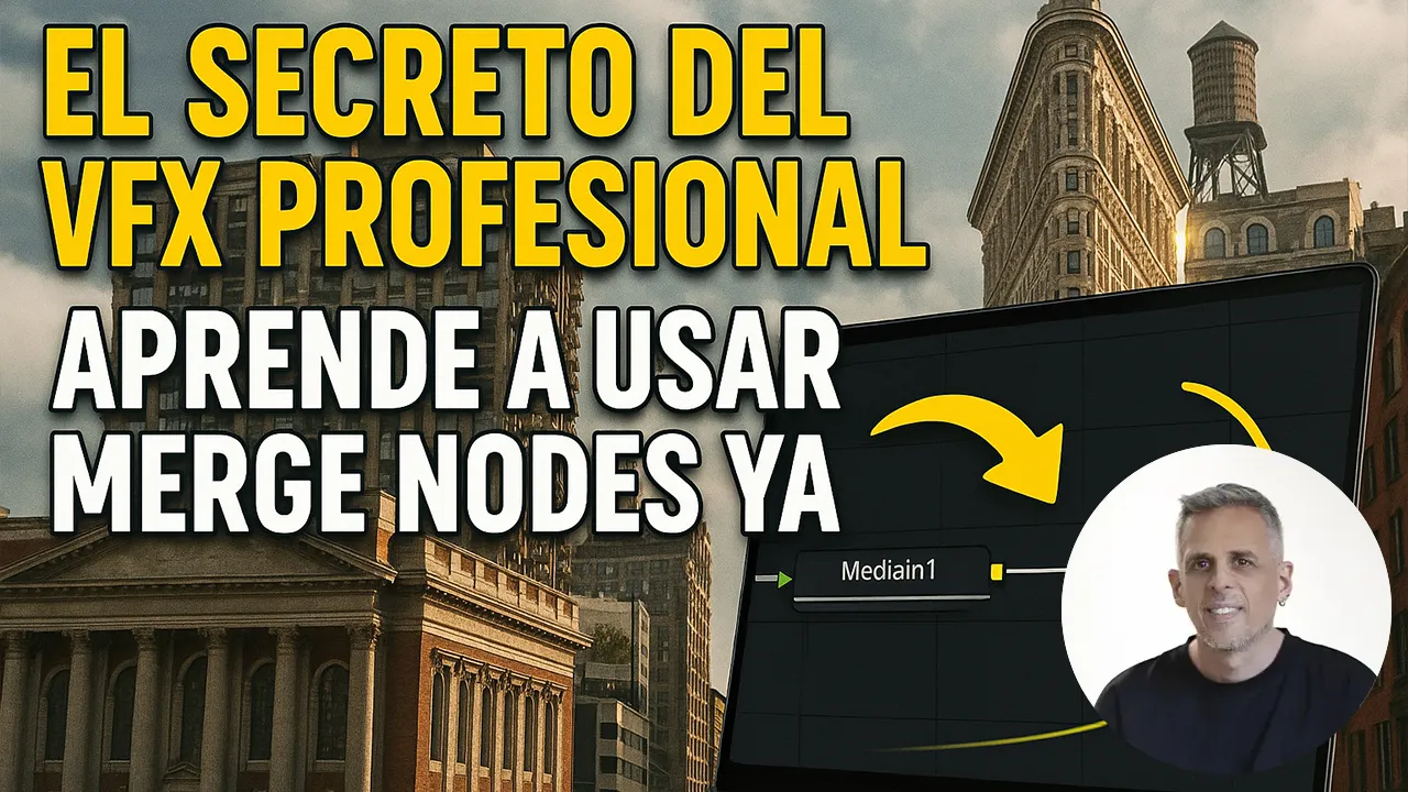 Composición básica con Merge Nodes