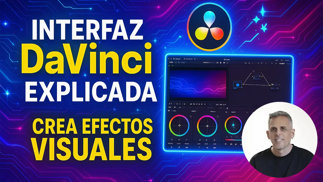 Interfaz de DaVinci